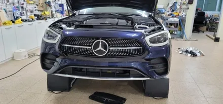 benz E350 amg-line 전체랩핑 하다 뒈질뻔!!!!아이고 허리야!!!! / 대구,구미