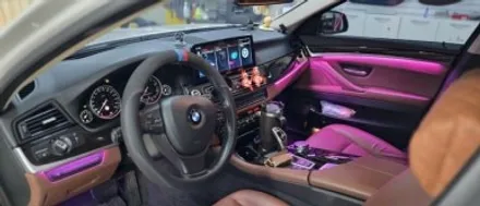 광주 BMW F10 5시리즈 엠비언트 순정은 너무 어두워요. / 대구,구미
