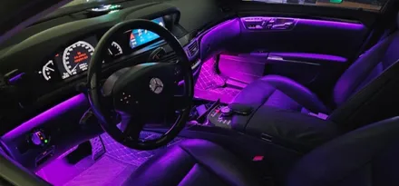 메르세데스 벤츠 S350 비노출엠비언트 이거 실화야?? 구형인데도 이렇게 이뿌게 되네요? / 대구,구미