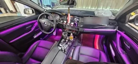 BMW 5시리즈(F10) 순정 비노출 엠비언트 있으나 마나 아닌가요? / 대구,구미