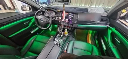 BMW 5시리즈(F10) 순정 비노출 엠비언트 있으나 마나 아닌가요? / 대구,구미