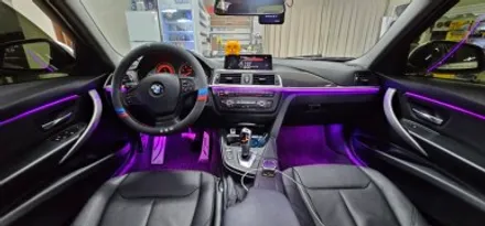 BMW 3시리즈(F30) 엠비언트 이렇게 시공하는게 최선에 방법?? / BMW / 3시리즈 (F30) / 대구시 동구