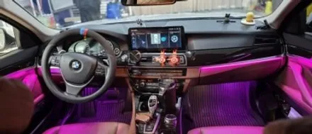 광주 BMW F10 5시리즈 엠비언트 순정은 너무 어두워요. / 대구,구미