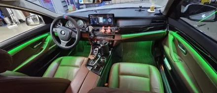 광주 BMW F10 5시리즈 엠비언트 순정은 너무 어두워요. / 대구,구미