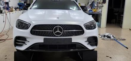 benz E350 amg-line 전체랩핑 하다 뒈질뻔!!!!아이고 허리야!!!! / 대구,구미