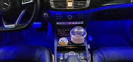 벤츠 CLS63AMG 순정엠비언트 이거 왜이래? 구형차는 신형차처럼 색상 여러개로 못바꿋나?? / 대구,구미