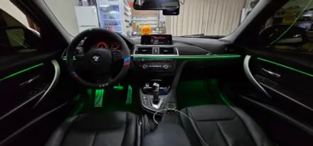 BMW 3시리즈(F30) 엠비언트 이렇게 시공하는게 최선에 방법?? / BMW / 3시리즈 (F30) / 대구시 동구