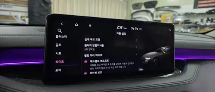 스팅어 마이스터 엠비언트, 크롬죽이기, 컬러안전벨트 까지... / 대구,구미