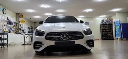 benz E350 amg-line 전체랩핑 하다 뒈질뻔!!!!아이고 허리야!!!! / 대구,구미
