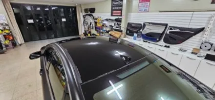 제네시스 G80(DH) 랩핑(루프스킨) 하고나서 관리못하믄 요래됩니데이~~ / 대구,구미