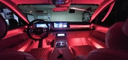 제네시스 G90 RS4 순정 엠비언트 광량업 이건 꼭 해야 겠는데?? / 대구,구미