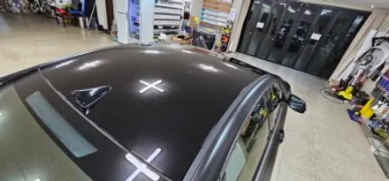 제네시스 G80(DH) 랩핑(루프스킨) 하고나서 관리못하믄 요래됩니데이~~ / 대구,구미