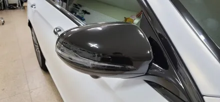 benz E350 amg-line 전체랩핑 하다 뒈질뻔!!!!아이고 허리야!!!! / 대구,구미