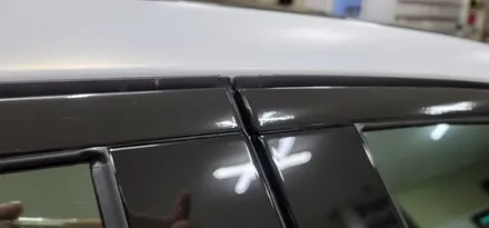 benz E350 amg-line 전체랩핑 하다 뒈질뻔!!!!아이고 허리야!!!! / 대구,구미