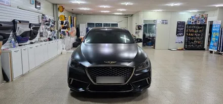 제네시스 G80(DH) 랩핑(루프스킨) 하고나서 관리못하믄 요래됩니데이~~ / 대구,구미