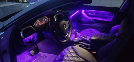 BMW320 순정엠비언트 있는거야?없는거야??이럴꺼면 그냥 넣지를 말어! / 대구,구미
