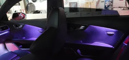 [대구엠비언트] 아우디RS7 엠비언트(무드등) 이렇게 색이 변했어? 순정이 이렇게 나오믄 나 굶어죽어!!! / 대구,구미