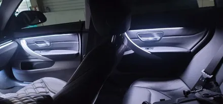 BMW 4시리즈(F32) 엠비언트는 이렇게 비노출로 시공해야 제맛인거 아시죠??대구에서도 이렇게 이뿌게 시공가능! / 대구,구미