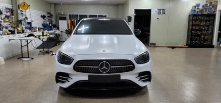 benz E350 amg-line 전체랩핑 하다 뒈질뻔!!!!아이고 허리야!!!! / 대구,구미