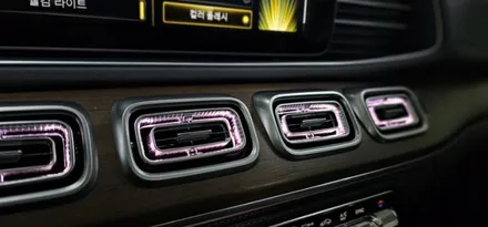 벤츠 GLS 엠비언트 2% 부족한 부분을 송풍구 엠비언트와 4D전동부메스터로 완벽히 / 대구,구미