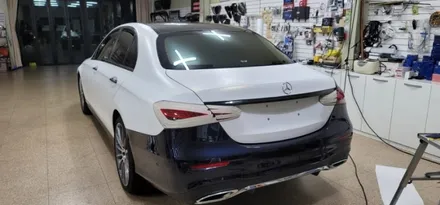 benz E350 amg-line 전체랩핑 하다 뒈질뻔!!!!아이고 허리야!!!! / 대구,구미