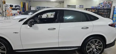 대구 벤츠 GLC43AMG 신차 출고후 포인트 랩핑 및 크롬 몰딩 제거 / 대구,구미