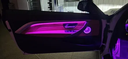 대구 BMW 4시리즈(F32) M4 컨버터블 엠비언트 광량업 해야겠죠? / 대구,구미
