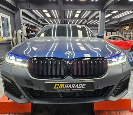 [BMW g30 5시리즈] 김해 초이스랩 5시리즈 신형개조 및 밀리터리 무광그린 전체랩핑 / 김해시 진영읍
