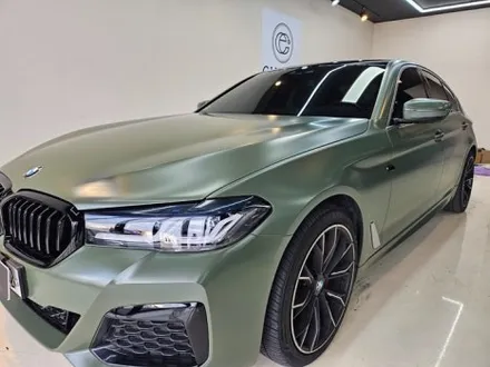 [BMW g30 5시리즈] 김해 초이스랩 5시리즈 신형개조 및 밀리터리 무광그린 전체랩핑 / 김해시 진영읍