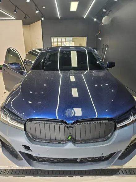 [BMW g30 5시리즈] 김해 초이스랩 5시리즈 신형개조 및 밀리터리 무광그린 전체랩핑 / 김해시 진영읍