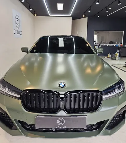 [BMW g30 5시리즈] 김해 초이스랩 5시리즈 신형개조 및 밀리터리 무광그린 전체랩핑 / 김해시 진영읍