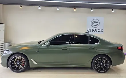 [BMW g30 5시리즈] 김해 초이스랩 5시리즈 신형개조 및 밀리터리 무광그린 전체랩핑 / 김해시 진영읍