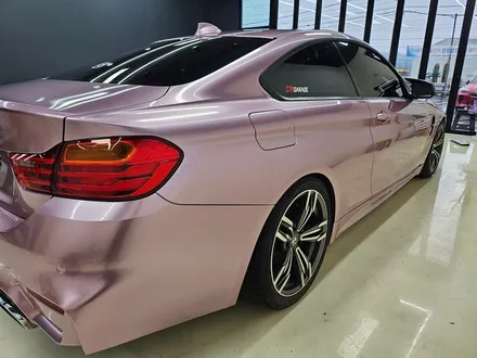 [김해 초이스랩] BMW 4시리즈 쿠페 사고 수리 후 패션핑크(passion pink) 전체랩핑 / 김해시 진영읍