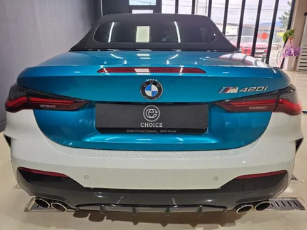 [김해 초이스랩]BMW 4시리즈 컨버터블 사고 후 보험처리 전체랩핑 재시공 (글로시 메탈릭 에메랄드) / 김해시 진영읍