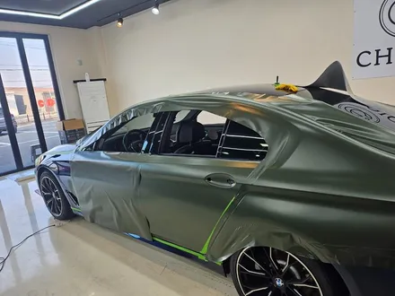 [BMW g30 5시리즈] 김해 초이스랩 5시리즈 신형개조 및 밀리터리 무광그린 전체랩핑 / 김해시 진영읍