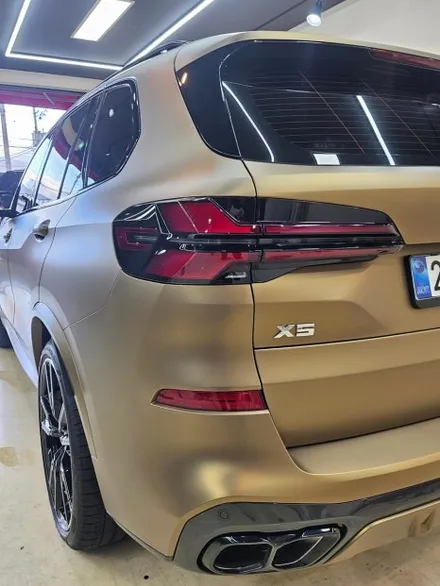 [창원 김해 초이스랩] BMW X5 무광 사틴골드 전체랩핑 / 김해시 진영읍
