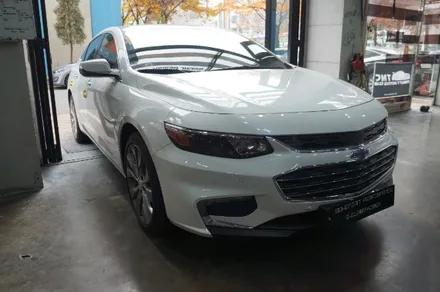 안산랩핑 말리부 사이드미러 카본으로 변신~! / 안산시 단원구 고잔동