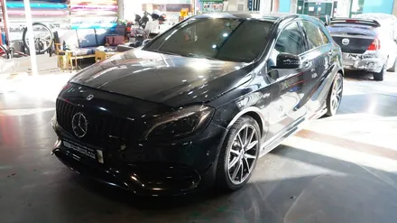 벤츠 a45amg 전체랩핑 에이버리 신컬러 펀퍼플 fun purple 보헤미안퍼포먼스 / 안산,시흥,화성