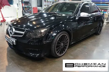 안산전체랩핑 제거 벤츠 C63 amg / 안산시 단원구 고잔동