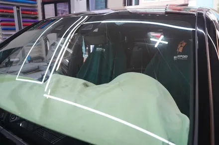 GLC 쿠페 썬팅 제거 재시공 블락포디 비바 안산 보헤미안퍼포먼스 / 안산,시흥,화성