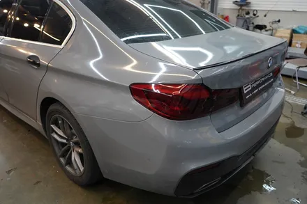520d g30 테일램프 라이트 필름 스모그 + 도어 랩핑 재시공 / 안산,시흥,화성