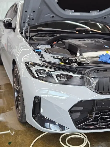 안산 BMW M340i 본넷PPF + 앞범퍼PPF 보호필름 시공 티 안 나는 마감 방법 / 안산시 단원구 고잔동