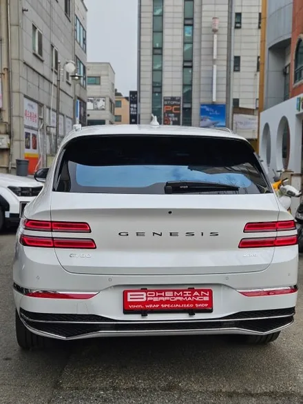 안산 GV80 블락포디 스카이블루 썬팅 + 순정 사이드스텝 장착 / 안산시 단원구 고잔동