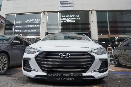 안산루프스킨 아반떼스포츠 천장 검정색 / 안산시 단원구 고잔동