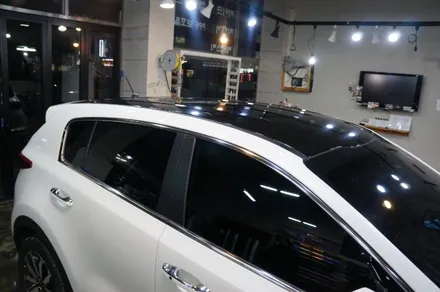 안산루프스킨 스포티지ql 튜닝하기! / 안산시 단원구 고잔동