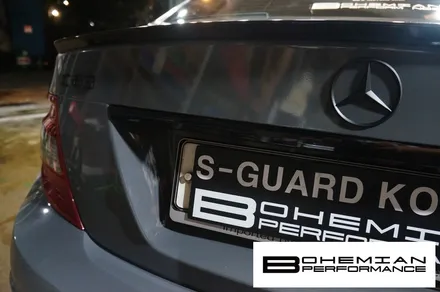 안산전체랩핑 벤츠C63amg 다크그레이 at 보헤미안 / 안산시 단원구 고잔동