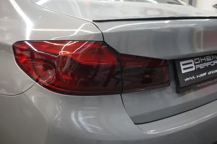 520d g30 테일램프 라이트 필름 스모그 + 도어 랩핑 재시공 / 안산,시흥,화성