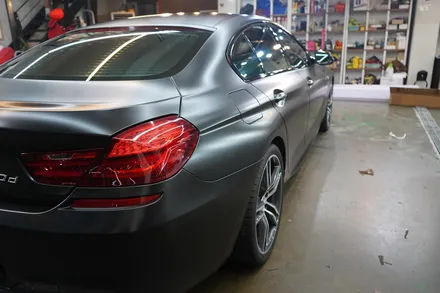 사틴 블랙 전체랩핑 bmw 640d 보헤미안퍼포먼스 / 안산,시흥,화성