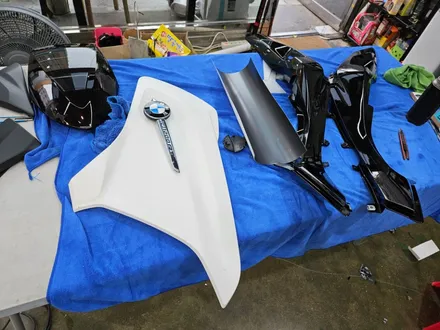 바이크 전체랩핑 사틴 다크그레이 / BMW / R1200RT / 안산,시흥,화성