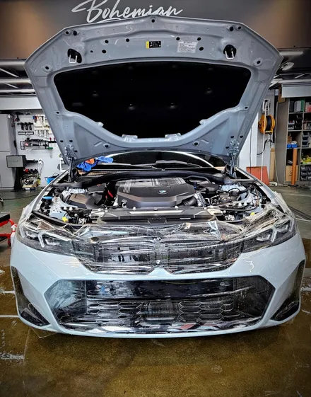 안산 BMW M340i 본넷PPF + 앞범퍼PPF 보호필름 시공 티 안 나는 마감 방법 / 안산시 단원구 고잔동